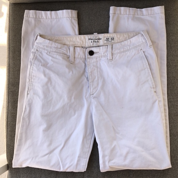 ABERCROMBIE & FITCH Button Fly Brushed Khaki Pants - Picture 6 of 6